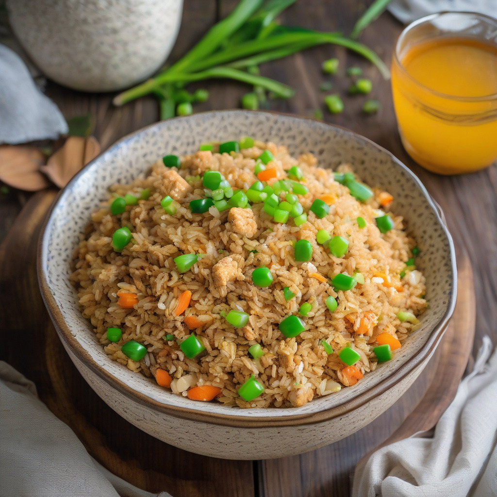 Visual Fried Rice Ground Chicken Fried Rice Recipe: Quick & Savory Weeknight Meal - Belly ...